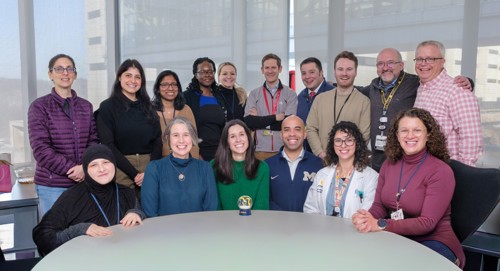 Dr. Erika Weil and team at the University of Michigan Hospital